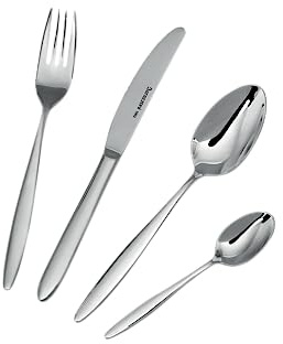 Barazzoni, Posate New Jole, 24 Pezzi, Acciaio Inox