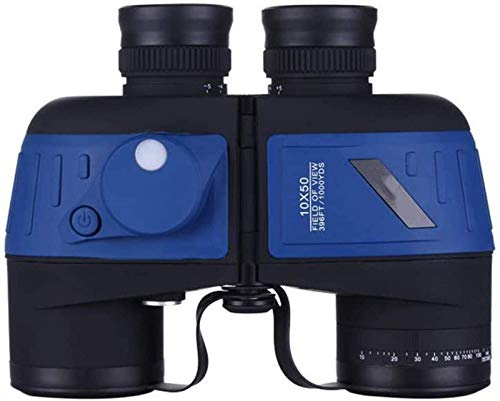 Teleskop-Spektiv-Teleskop, Monokular-Teleskop, 10 x 50 Fernglas mit Entfernungsmesser, h Power HD BAK4 Prisma FMC-Linse, beschlagfreies Fernglas, kompakt mit Nachtsicht, Stickstoff-wasserdichtes Fern