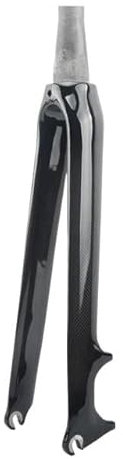 QAINKUN Federgabel Fahrrad Straße Gabel Rennrad Teile 700C Carbon Faser Starre Gabel Disc Bremse Gabelschaft Gerade/Konisch Fahrradgabel(Glossy - Tapered)