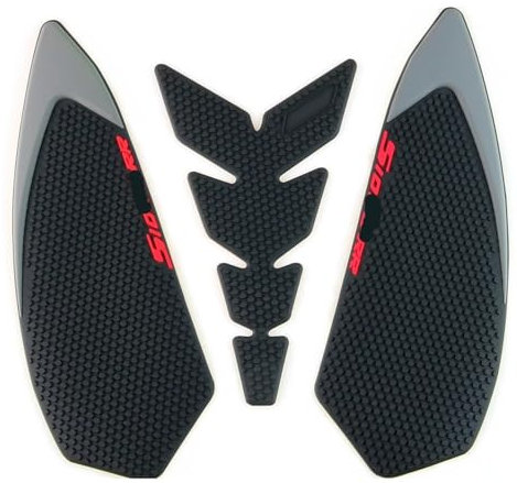 Motorrad-Aufkleber Motorrad Anti Slip Tank Grip Aufkleber Traktion Gummi Seite Pad Knie Gas Für M1000RR S1000RR 19-23 Motorrad-Tank-Aufkleber(5)