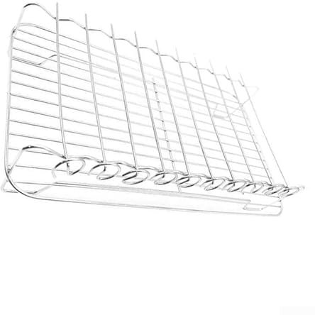 Parrilla de doble capa de acero inoxidable para camping y picnic, para cocinar al aire libre y reuniones de barbacoa