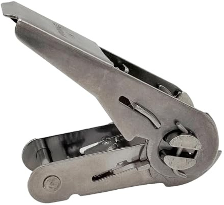 Baoblaze Fibbia a Cricchetto in Acciaio Inossidabile per Auto, Camion E Rimorchi per Ricambi Auto