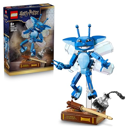 LEGO Harry Potter Pixiegnom – Byggleksak och rumsdekoration för barn – Rörlig minifigur för låtsaslek – Present till födelsedagar för flickor, pojkar och fans från 8 år – 76461