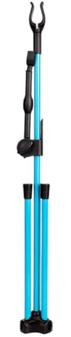 FACAIIO Soporte de arco ajustable para arcos compuestos, trípode ligero de fibra de vidrio con diseño desmontable, agua y -, 625 cm de altura, para poste de equilibrio, negro/rojo/azul/verde