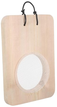 GANAZONO Tablero para Helechos Colgantes de Madera Natural Grande Macetero de Pared para Platycerium y Suculentas Soporte Vertical para Jardín Interior y Decoración de Plantas