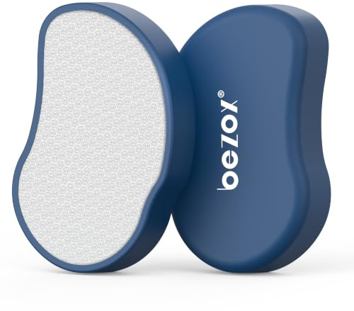 BEZOX Nano Glass Foot File - Gentle and Highly Effective Callus Remover for Feet, Pedicure Foot Scrubber for Shower Hard and Dead Skin Remover Foot for Home Foot Spa Foot Care