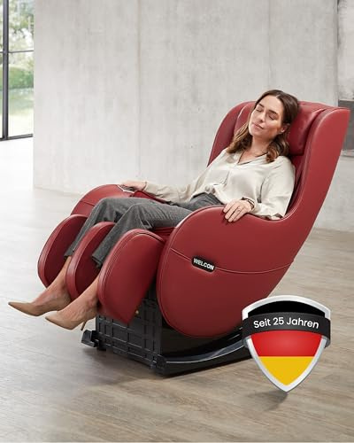 WELCON EASYRELAXX Fauteuil de Massage Rouge