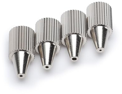 YIHUA 4 Stück Entlötdüsen Set (2 Stück 1,0 mm, 2 Stück 1,2 mm) NUR für YIHUA 929D-V Entlötkolben