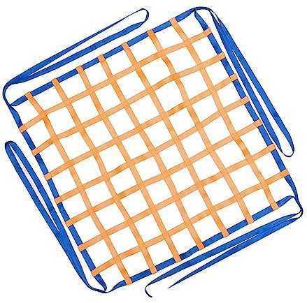 Flaches Nylonnetz - Cargonetz Heavy Duty, Hängendes Frachtnetz, Anhängernetz, Reißfest Kletternetz Outdoor, Kajakdeck Gepäcknetz, Für Industrielle Be Und Entladewerkzeuge (Size : 3 X 3M/Mesh 20cm/Loa
