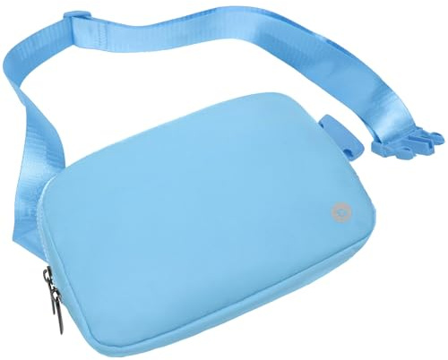 BALEAF Sport Bauchtasche Gürteltasche Damen Herren Laufen Hüfttaschen Brustbeutel Crossbody Bag Unisex Umhängetasche mit verstellbarem Riemen Blau