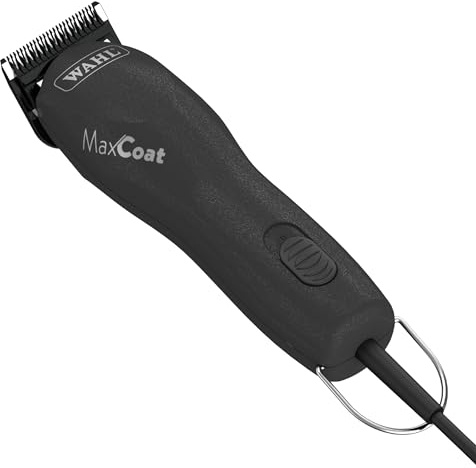 Wahl Pro Animal Equine MaxCoat Horse Clipper - Horse, Dog & Cat Clipper - for Pet Grooming - Corded - Quiet - Black