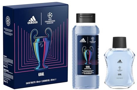 adidas Le coffret UEFA Goal comprenant une Eau de Toilette et un Gel Douche