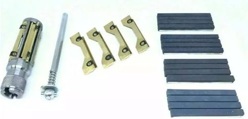 Kit de máquina de afilar, cilindro motor Bloque Hone con 4 piedras de afilar (3.5-6.5 pulgadas)