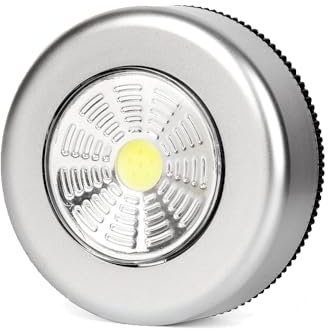 LNJBABAO COB Touch Led Battery Lights COB Touch Lamp LED Battery-Powered Wireless Night Light for Closets, Cabinets, Counters, or Utility Rooms