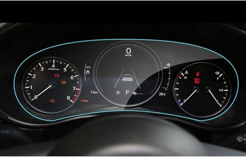 Ydxlcsyy Protector de Pantalla para salpicadero,Lámina Resistente a los Rayos UV para salpicadero,Accesorios para salpicadero,para Mazda CX-30 TPU 2022-2023