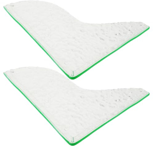 TOYANDONA 2 Pezzi Paraspruzzi in Acrilico per Lavabo e Vasca da Bagno, Protezione Antiacqua Robusta e Stabile Attacco Stretto, Accessorio Bagno per Protezione Splash