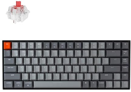 USA Keychron K2v2 Bluetooth RGB Backlit Linear Mac/PC Keyboard