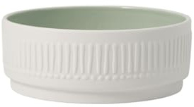 like. by Villeroy und Boch it's my home Pflanzschale Blossom mineral, großzügig gestaltetes Gefäß zum Bepflanzen, Premium Porzellan, grün, weiß