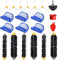 JoyBros Accessoires Kit pour iRobot Roomba 600 series 692 694 697 698 671, 6x Brosse Latérale 6x Filtre 6x Brosse à rouleau principale 2X Outils de nettoyage 1X Roue avant