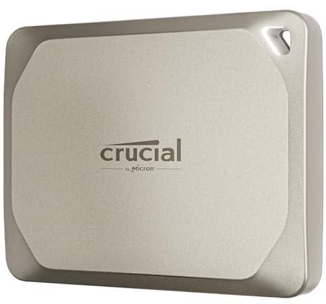 Crucial X9 Pro per Mac 2TB portatile SSD USB 3.2 Gen2 Marca