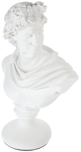 HOLIDYOYO Klassische Büste Statue Aus Harz Europäischer Stil Kreative Skulptur Für Heimdekoration Und Zeichenpraxis Robust Und Langlebig Für Und Kunstliebhaber