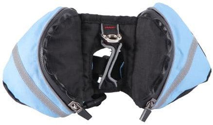 Sosoport Hunde-Rucksack Für Outdoor-aktivitäten Atmungsaktiver Wasserdichter Hundetransportbeutel Blau Xs Für Reisen Wandern Und Camping Mit Snacks Und Wassertaschen