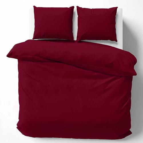 Cotton Castle Bettwäsche Bettgarnitur Bettbezug 100% Baumwolle 135x200 155x220 200x200 200x220