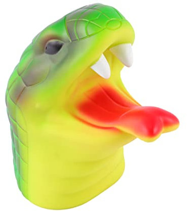 Alasum Realistisches Gummi-handpuppe Schlange Pädagogisches Lernspielzeug Für Jungen Und Mädchen Rollenspiel-tierfigur Aus Weichem Lebensecht Geschenk Für Junge Mädchen Und Erwachsene