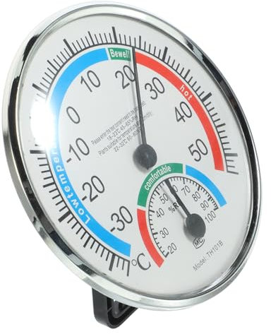 Parliky 3stücke Hängendes Hygrometer Und Thermometer Für Präzise Temperatur Und Feuchtigkeitsmessungen Für Innenräume Und Hochwertigem Material Gefertigt