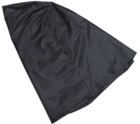 BESPORTBLE Housse de Protection Rangement Facile pour Bûches en Tissu Oxford, Imperméable et Coupe-vent Noir pour Usage Extérieur