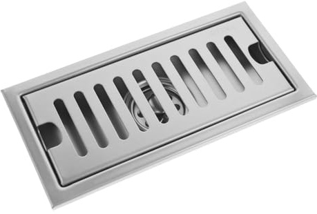 Operitacx Filtro di Scarico in Acciaio Inox per Doccia, Copertura Anti-intasamento Drenaggio Rapido, Facile da Pulire, per Cucina e Lavanderia