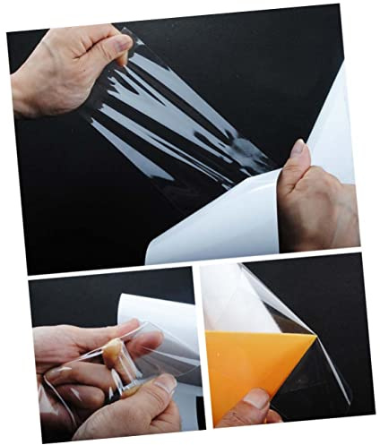 UKCOCO Pellicola Protettiva Trasparente Auto PVC Adesivo Resistente Graffi e Protezione UV e Aging Facile da Applicare e Rimuovere