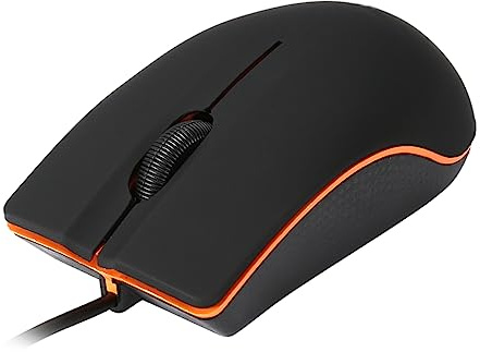 Kalttoy Mini mouse ottico con cavo USB 3D per PC, computer portatili, mouse da gioco cablato