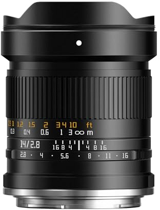 TTARTISAN 14 mm F2.8 ASPH. Lente de formato completo enfoque manual ultra gran angular (para Nikon Z)