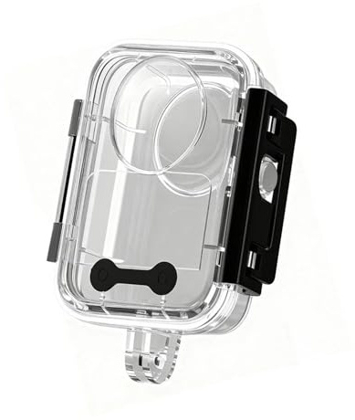 Custodia protettiva per 360 fotocamere profondamente subacquee con tecnologia di assorbimento degli urti, design chiaro per sci nautico custodia per fotocamera subacquea