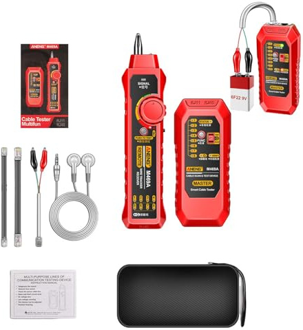 Recherche De Disjoncteur - Recherche De Câbles Réseau RJ11 RJ45 | Traceur De Câble D'alimentation De Réseau Téléphonique D'instrument De Détection De Rupture De Continuité