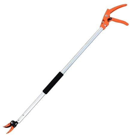 DSFVERVD Raccoglitore di Frutta Cesoie for Raccolta Frutta Lunghe da 1 m | E tieni premuto il potatore bypass for tagliare gli attrezzi da giardino for la raccolta di cachi d'uva