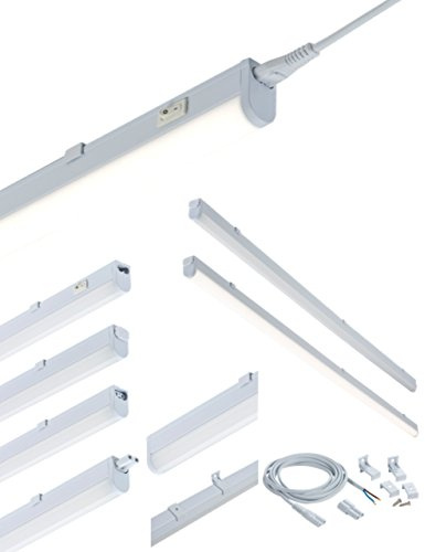 Knightsbridge LED 230V 13W Linkable Under Cabinet Striplight 838mm - 4000K Cool White, 2m Lead and Fixings