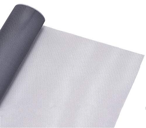 XXYANZI Insektenschutz Gaze 1.2x10m, Mückenschutz Tur ZubehöR FüR Fliegengitter TüRen Insektenschutz Gitter, für Fenster Lichtschächte. - Grau