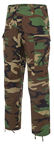 Helikon-Tex BDU Mk2 - Pantaloni US Woodland, Mimetico classico, L