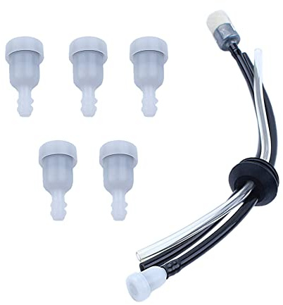 Gubeter Kit d'évent de réservoir d'œillets de Ligne de Carburant à 3 Trous, pour motoculteur Mantis pour pièce de Tondeuse à écho, 900103 90097