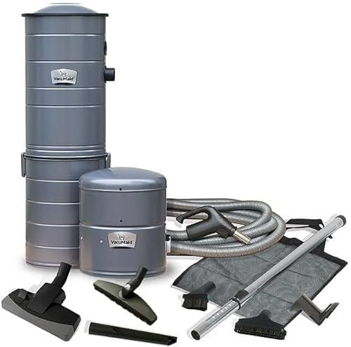 VacuMaid Aspiradora central S2500 SPLIT con manguera de 9 m