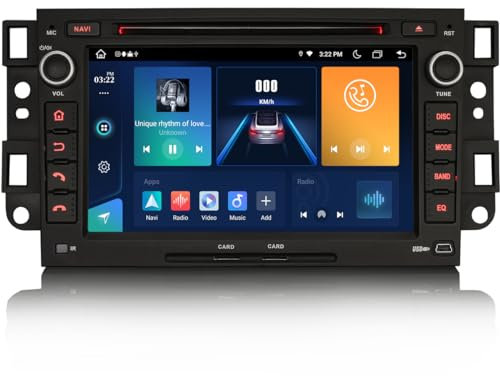GONFEN Acht-Kern Android 13 GPS 4GB RAM 64GB ROM DAB+ Autoradio Für Chevrolet Aveo Epica Gentra Lova Captiva mit Navi Unterstützt Wireless CarPlay Android AUTO WiFi 4G Canbus SWC Bluetooth DVD USB DSP