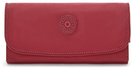 Kipling Money Land, Grand Portefeuille, 3 x 80 x 38 cm, Funky Red (Rouge)