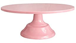 Alzata per torte Vassoio di visualizzazione della torta semplice e bella del vassoio rosa del dessert della decorazione del dessert del dessert del dessert della torta in ferro battuto Alzata per dolc