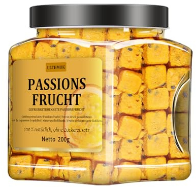 Maracuyá Liofilizado | Té de Maracuyá | Granadilla Premium 200g , 100% natural, sin aditivos