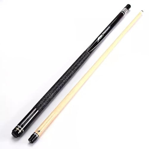 Pool Cue Billard Queue Billardqueues aus Ahorn für Erwachsene, 58 Zoll, 1/2 Geteilte Billardqueues, 19 oz, Billardqueues für Männer und Frauen, einfacher Griff, sofortiger Burst WEWYQSJXBXF-4819(Co