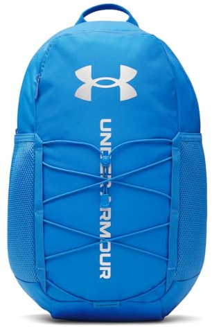 Under Armour Unisex Hustle Sport 6.0 Backpack, (402) Blue Atlantis/Black/Metallic Silver, One Size Fits Most
