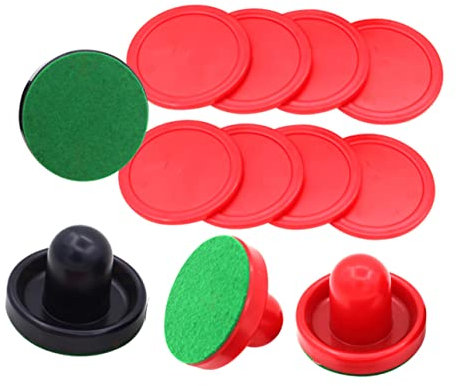 Yardwe Airhockey-Puck Harz Eishockey Tisch Zubehör Hockey- Schläger Oberfläche Indoor Aktivitäten