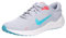 Nike Revolution 7 GS, Zapatos con Cordones, WOLFGREYDUSTYCACTUS-BRTCRIMSON-SUMMI, Talla única